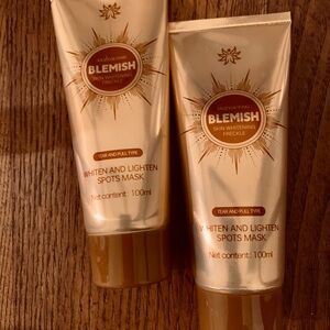 Lightening and blemish masks